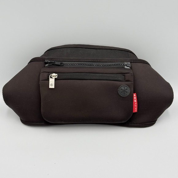 Skip Hop Handbags - Skip Hop Grab & Go Stroller Organizer Black Neoprene Universal Caddy Bag
